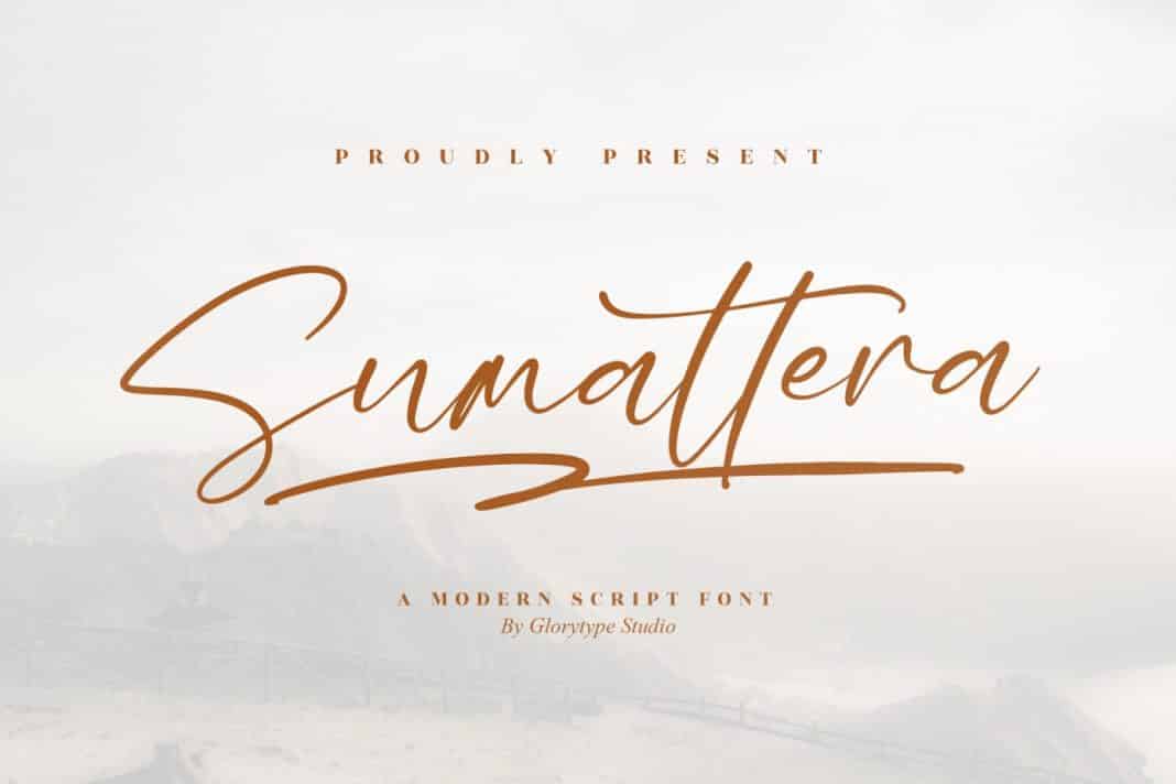 Sumattera Script Font