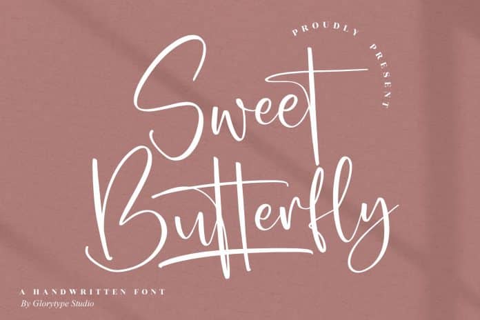 Sweet Butterfly Script Font