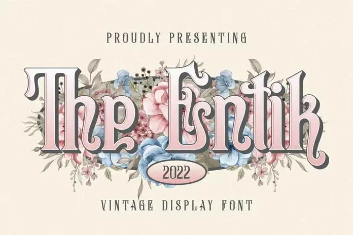 The Entik Font