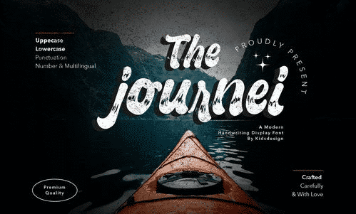 The Journei Font