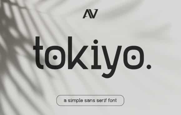 Tokiyo Font