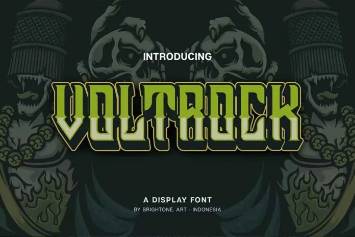 Voltrock Font