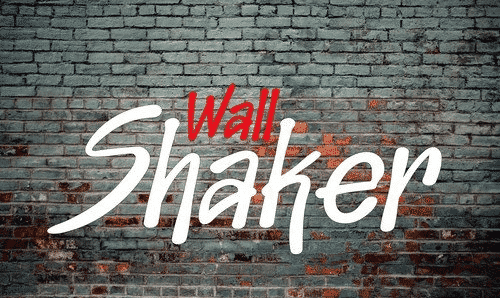 Wall Shaker - Graffiti Font