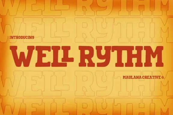 Wellrythm Handwritten Serif Font