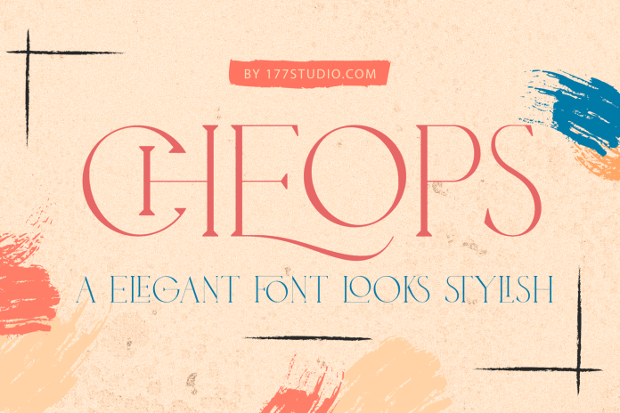 Cheops Elegant Font