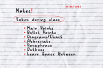 Adolescent Note Font