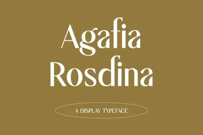 Agafia Rosdina Font