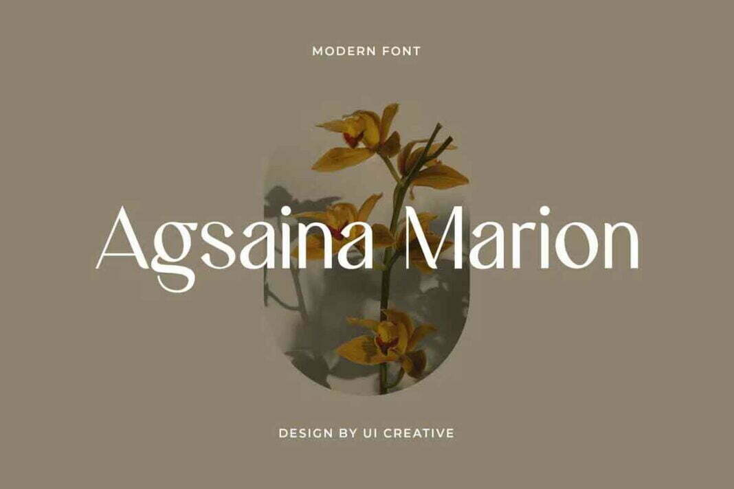 Agsaina Marion Font