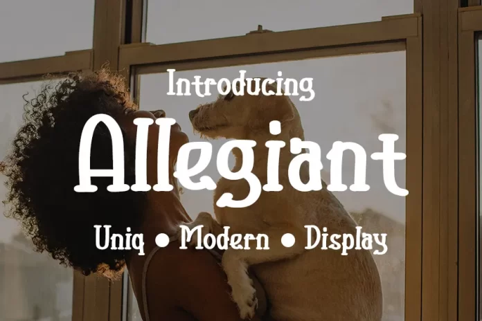 Allegiant Font