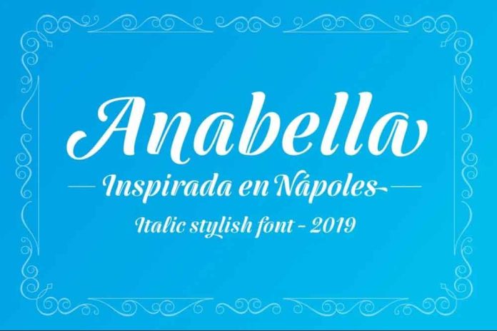 Anabella Italic Font