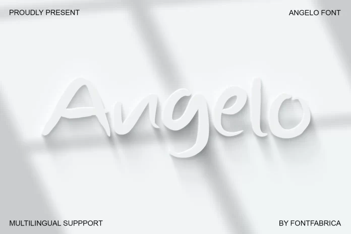 Angelo Display Font