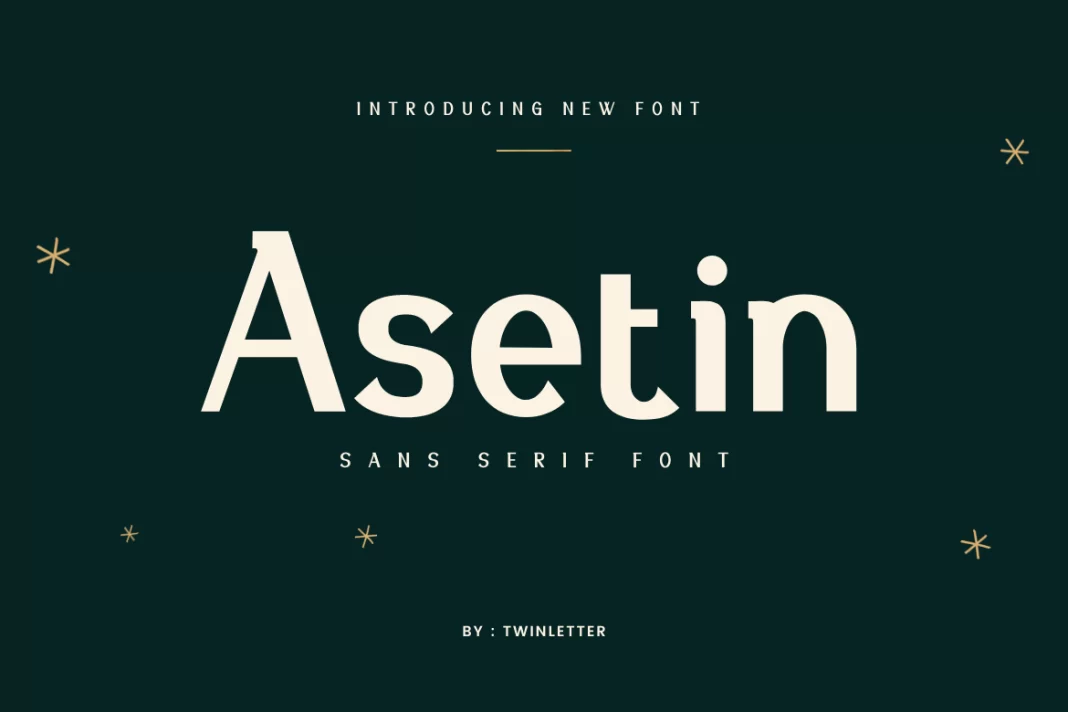 Asetin Font