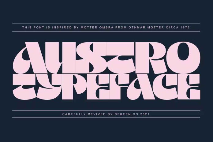 Austro Typeface Font