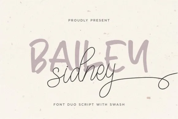 Bailey Sidney Font