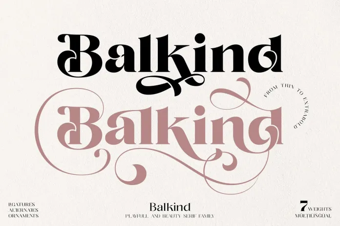 Balkind Font
