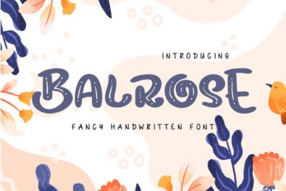 Balrose Font
