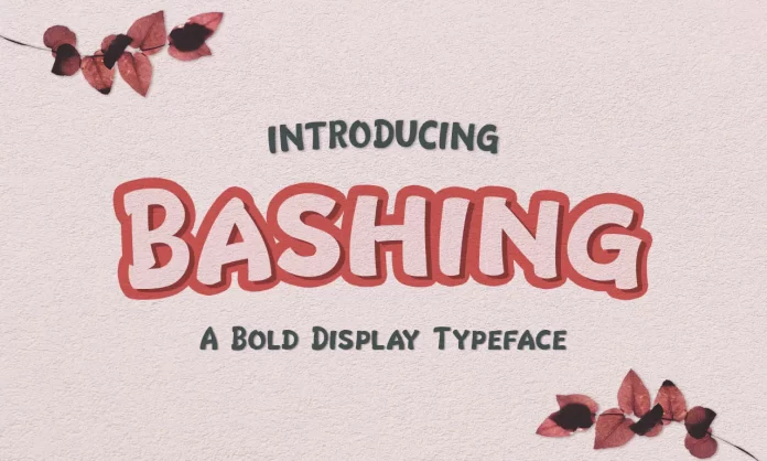 Bashing Font