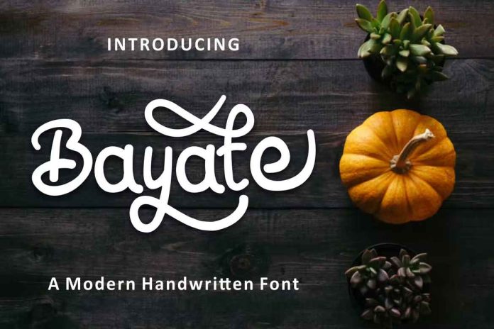 Bayate Font