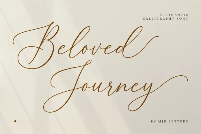 Beloved Journey Font