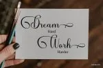 Benthura Script Font