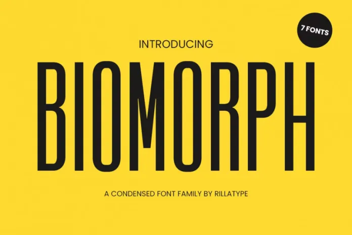 Biomorph Font