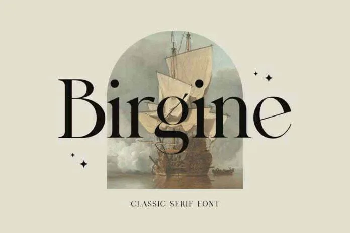 Birgine Font