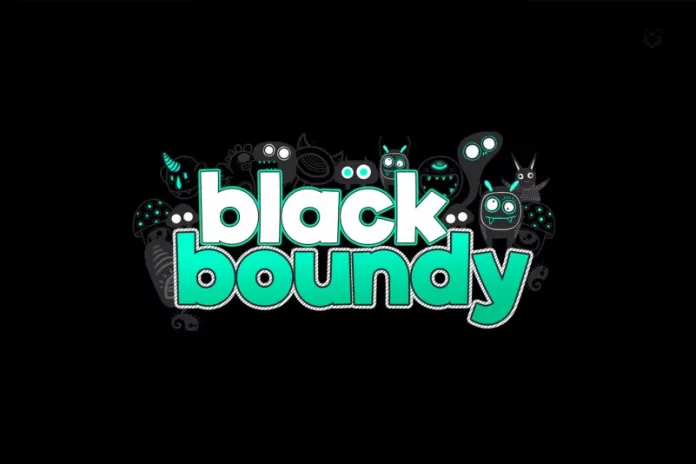 Black Boundy Font