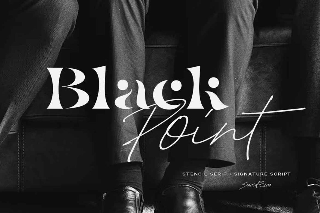 Black Point Modern Font