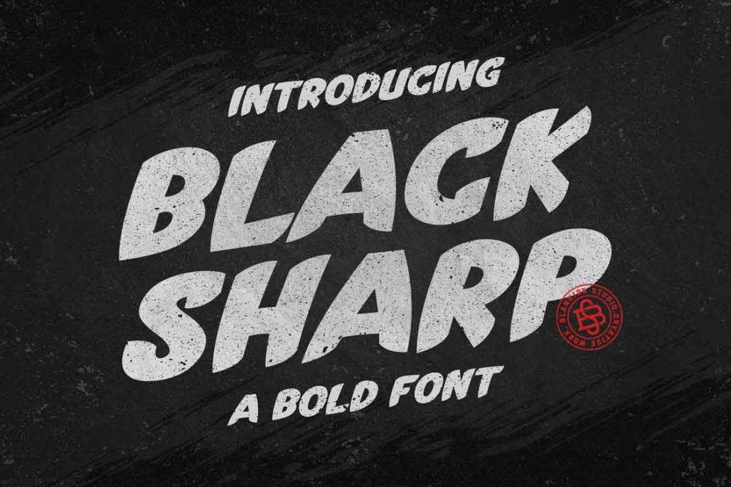 Black Sharp Font