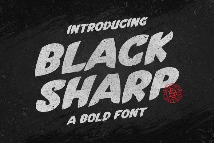 Black Sharp Font