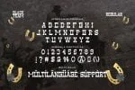 Black Team Font