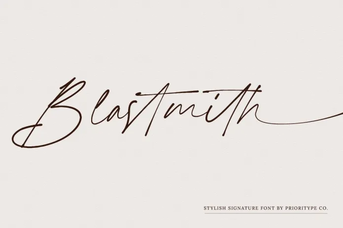 Blastmith Font