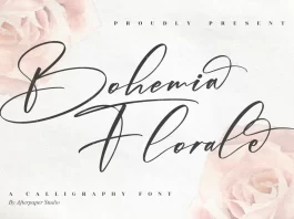 Bohemia Florale Font