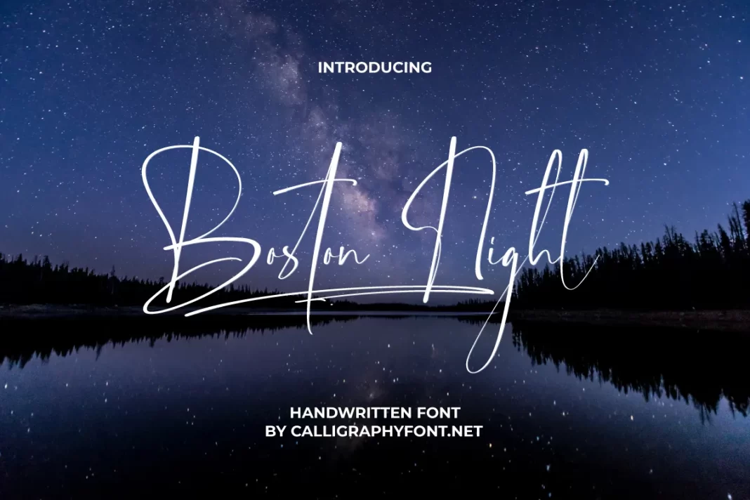 Boston Night Font