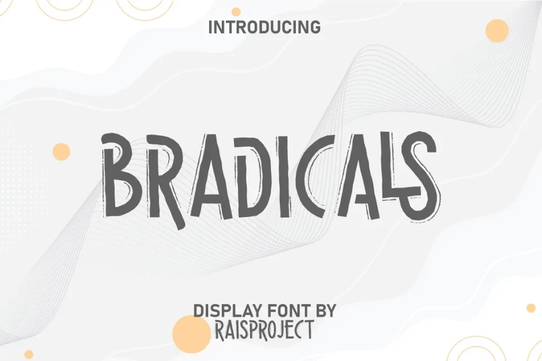 Bradicals Font