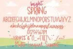 Bright Spring Font