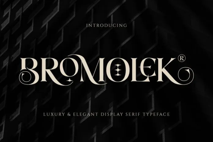 Bromolek Font
