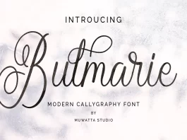 Bulmarie Font