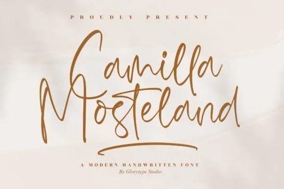 Camilla Mosteland Font