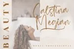 Camilla Mosteland Font