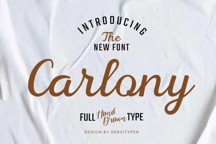 Carlony Font