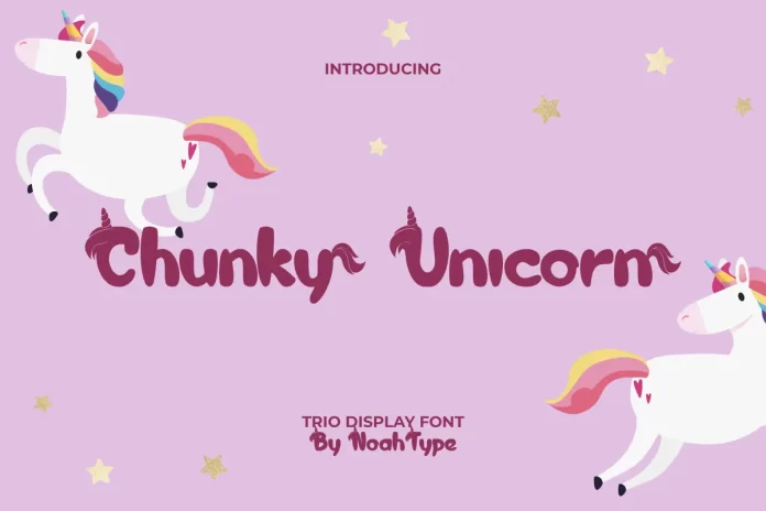 Chunky Unicorn Font