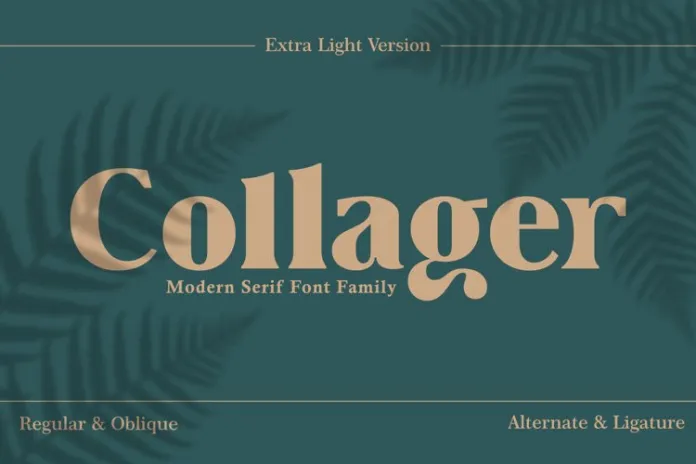 Collager Font