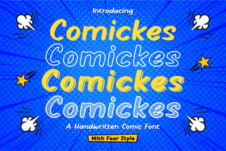 Comickes Font