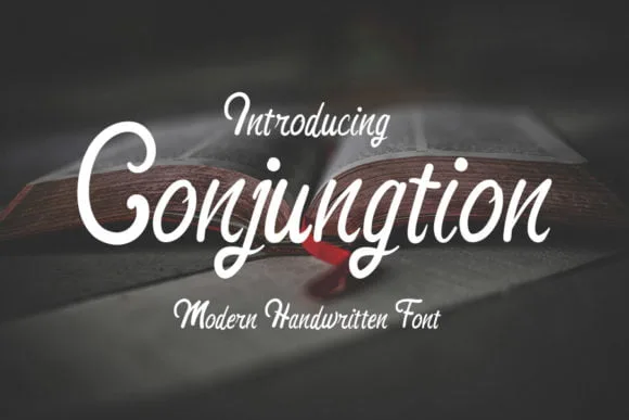 Conjungtion Script Font