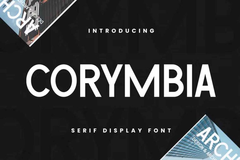 Corymbia Font