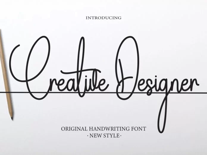 Creative Designer Font