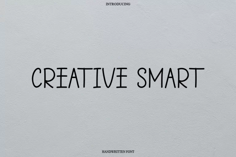 Creative Smart Font