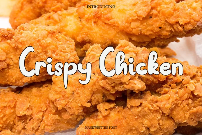 Crispy Chicken Font