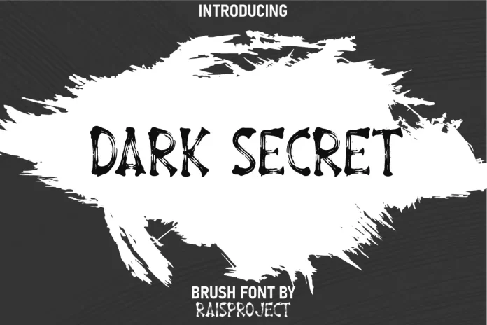Dark Secret Font